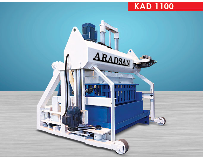 Hydraulic Block & Curbstone Machine KAD1100